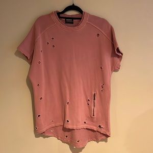 Mens NoHow Tattered SS